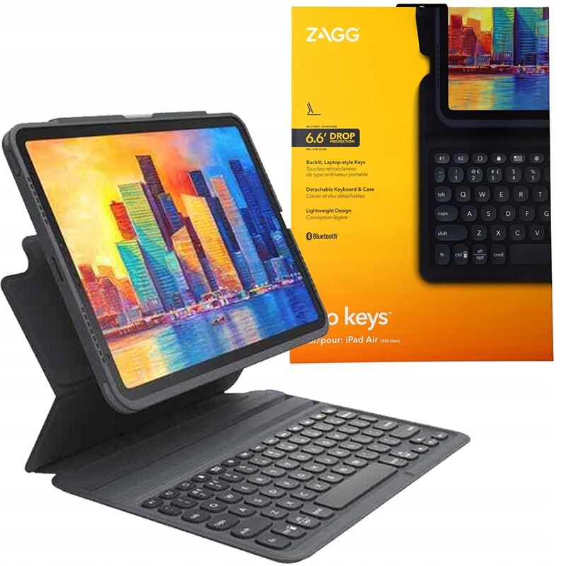 Zagg Klávesnica Pro Keys iPad Air 10.9" čierna En 103407271