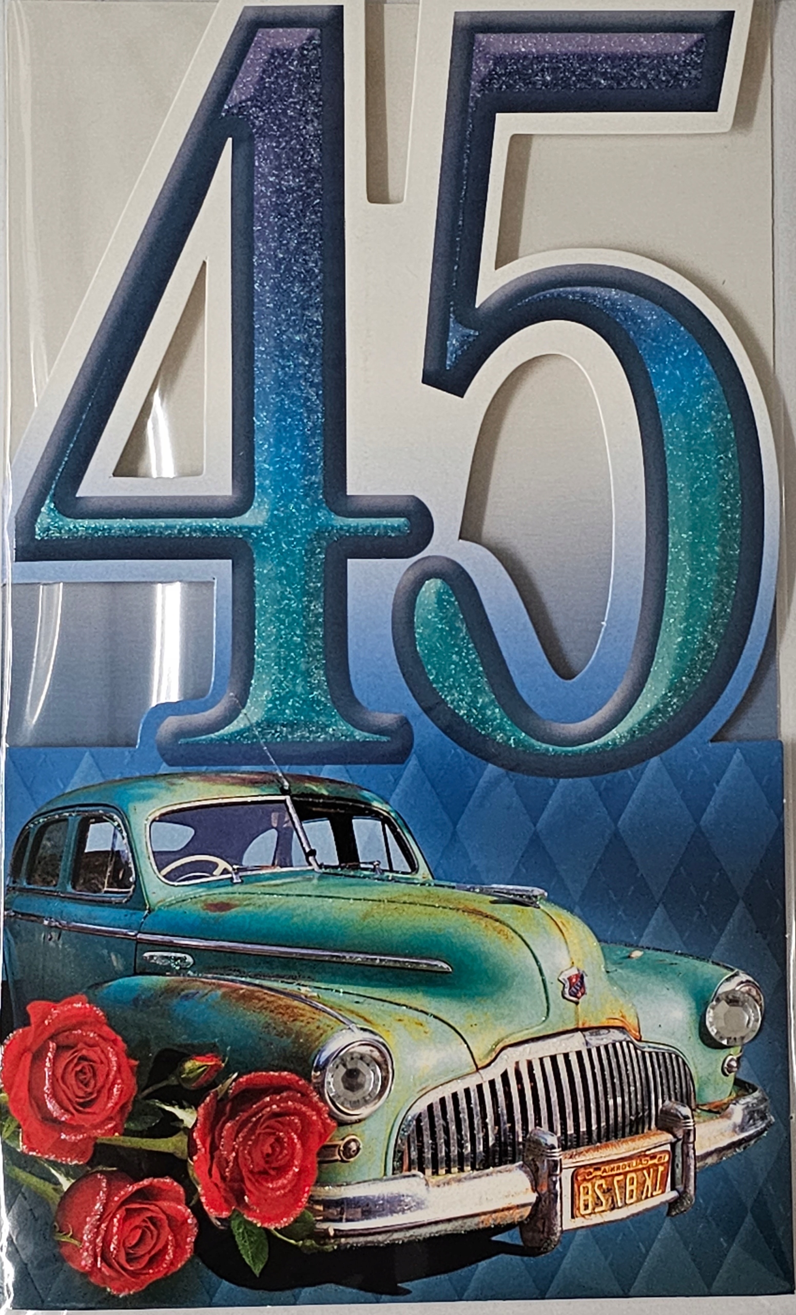 

kartka urodzinowa na 45 lat czterdzieści pięć