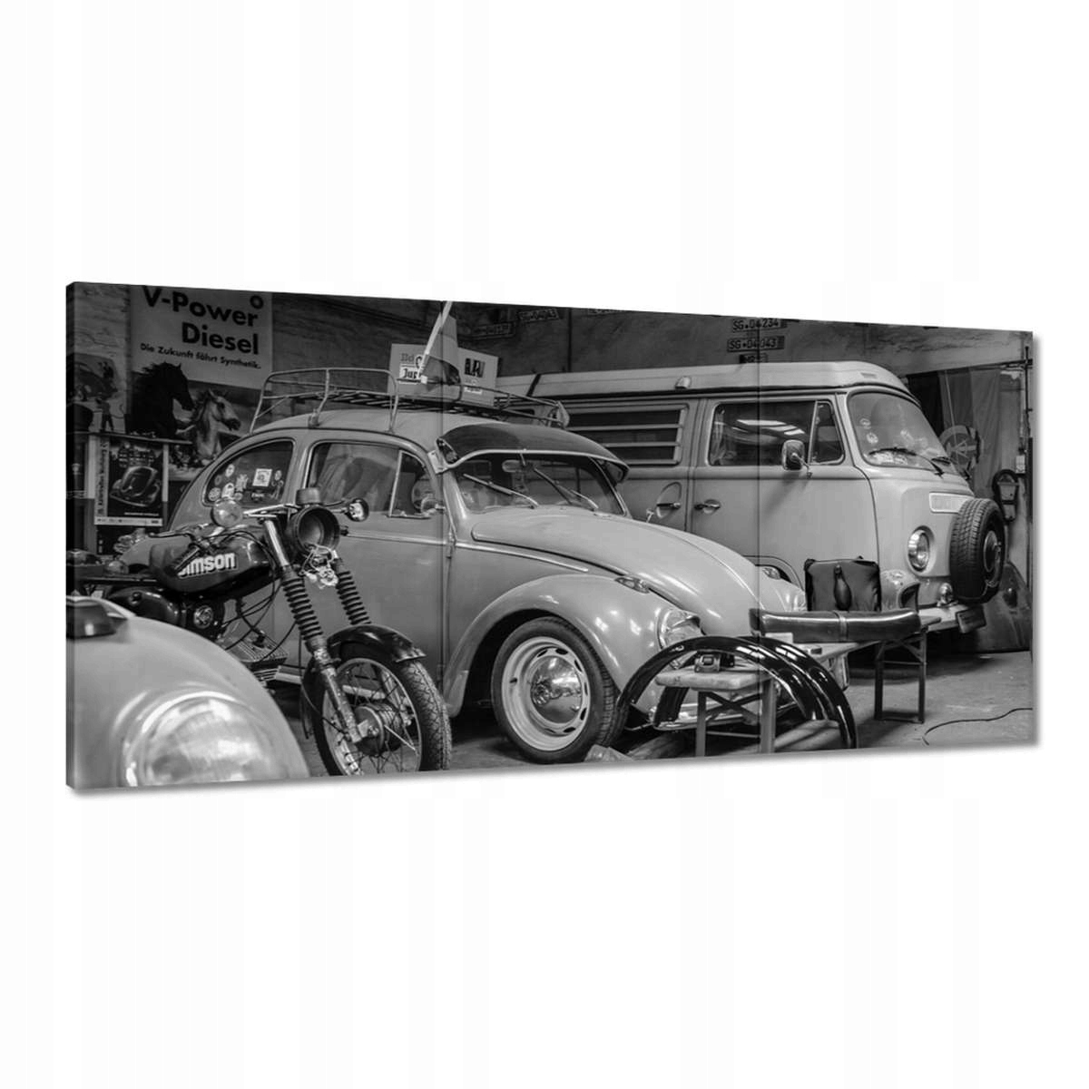 Obrazy 180x90 Garáž mechanika