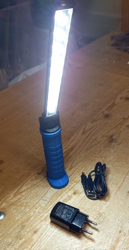 AS SCHWABE AKUMULATOROWA LAMPA LED WARSZTATOWA Marka AS SCHWABE