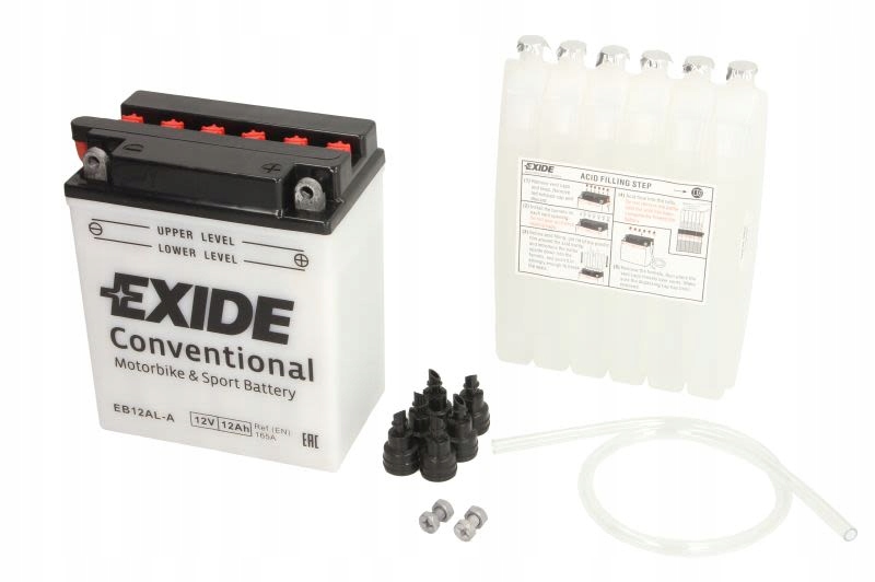 EB12AL-A - Аккумулятор EXIDE 12V 12AH / 165A P+
