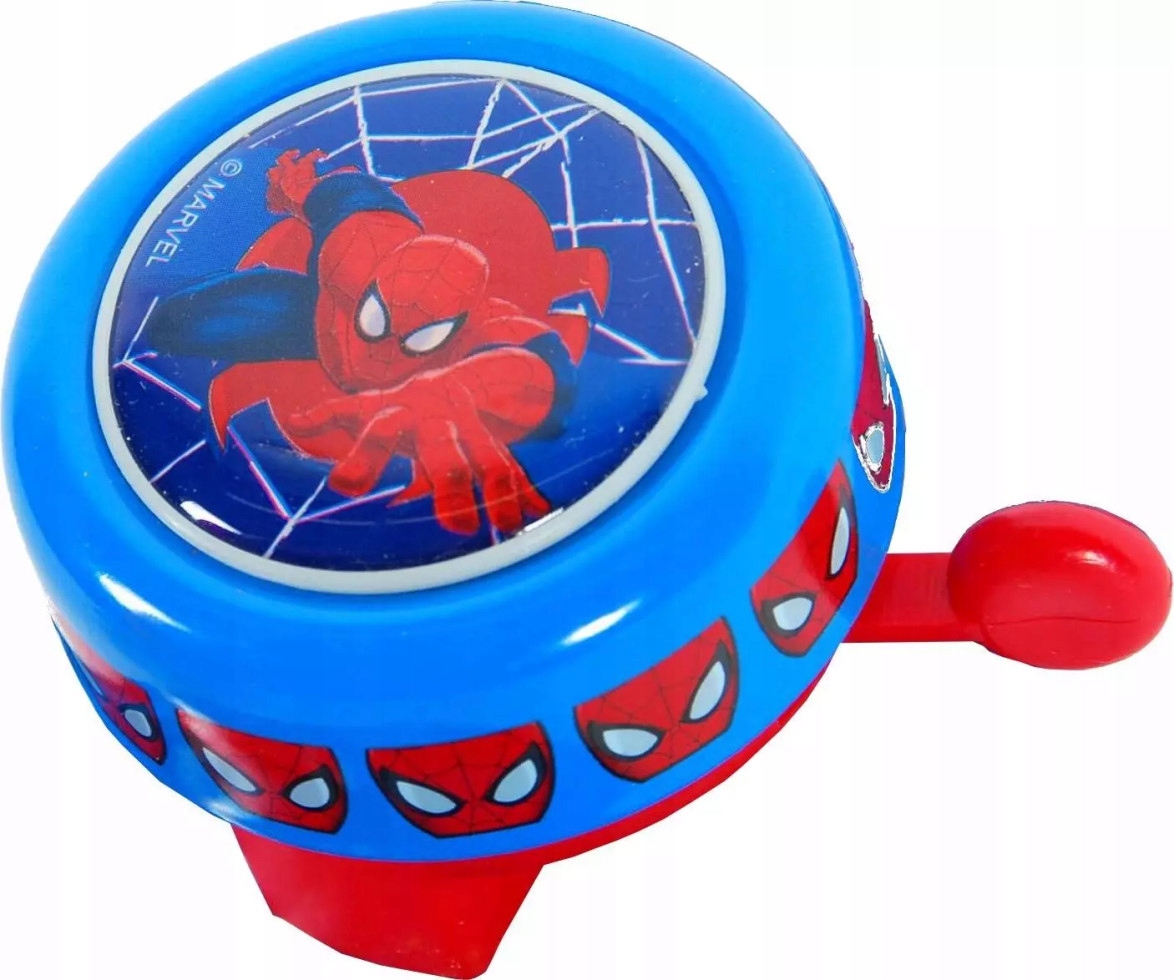 Dzwonek do roweru Spiderman 774 07743 VOLARE - ROWERKI LICENCYJNE