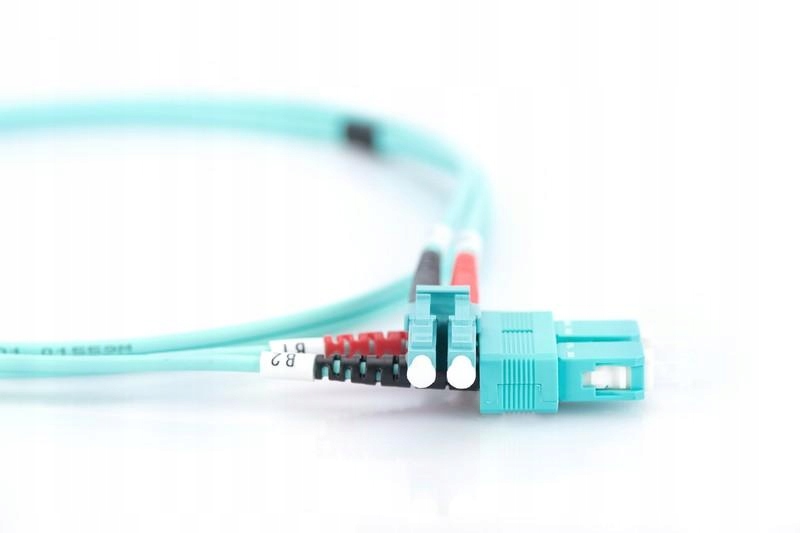 Patchcord światłowodowy Fo Lc-sc MM 50/125 OM3 duplex Lsoh 2m