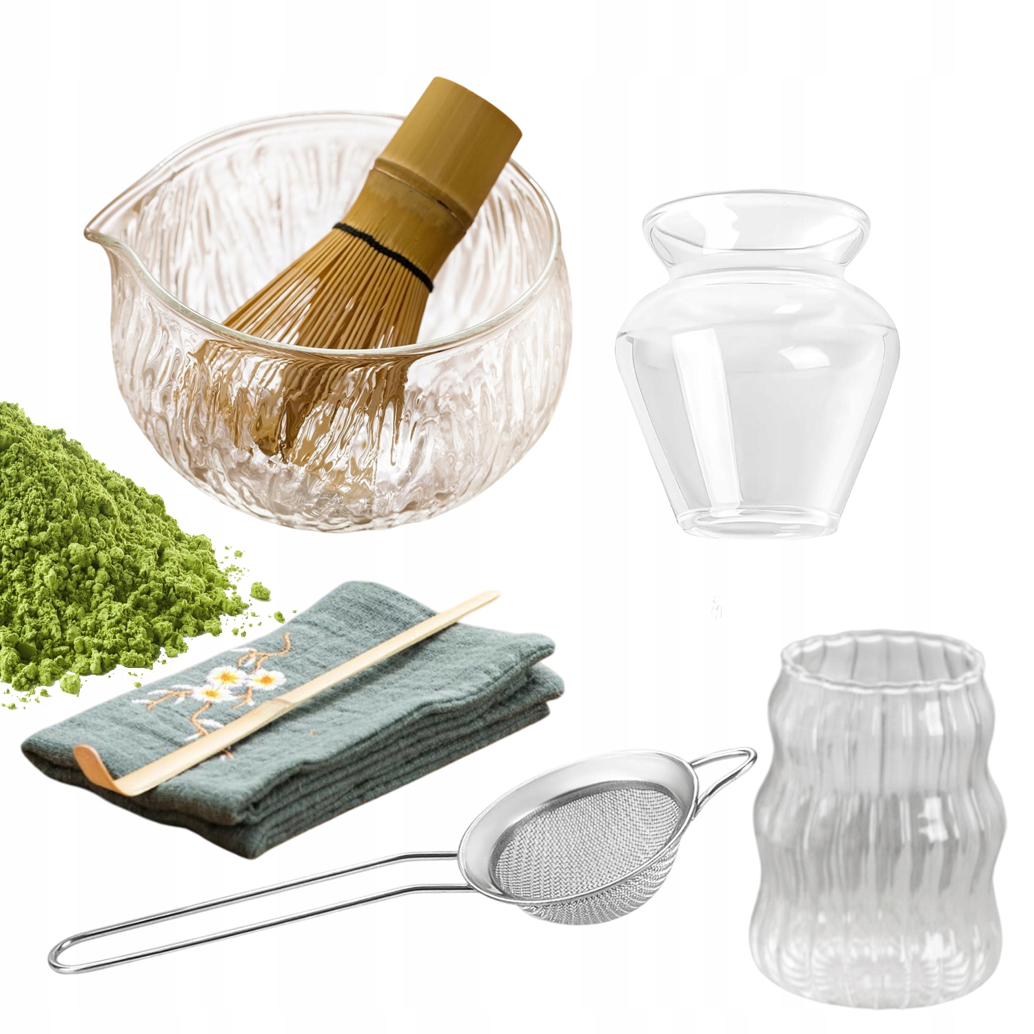 Sada Nástrojů Pro Matcha 7V1 S Mixérem A Dárkovým Příslušenstvím