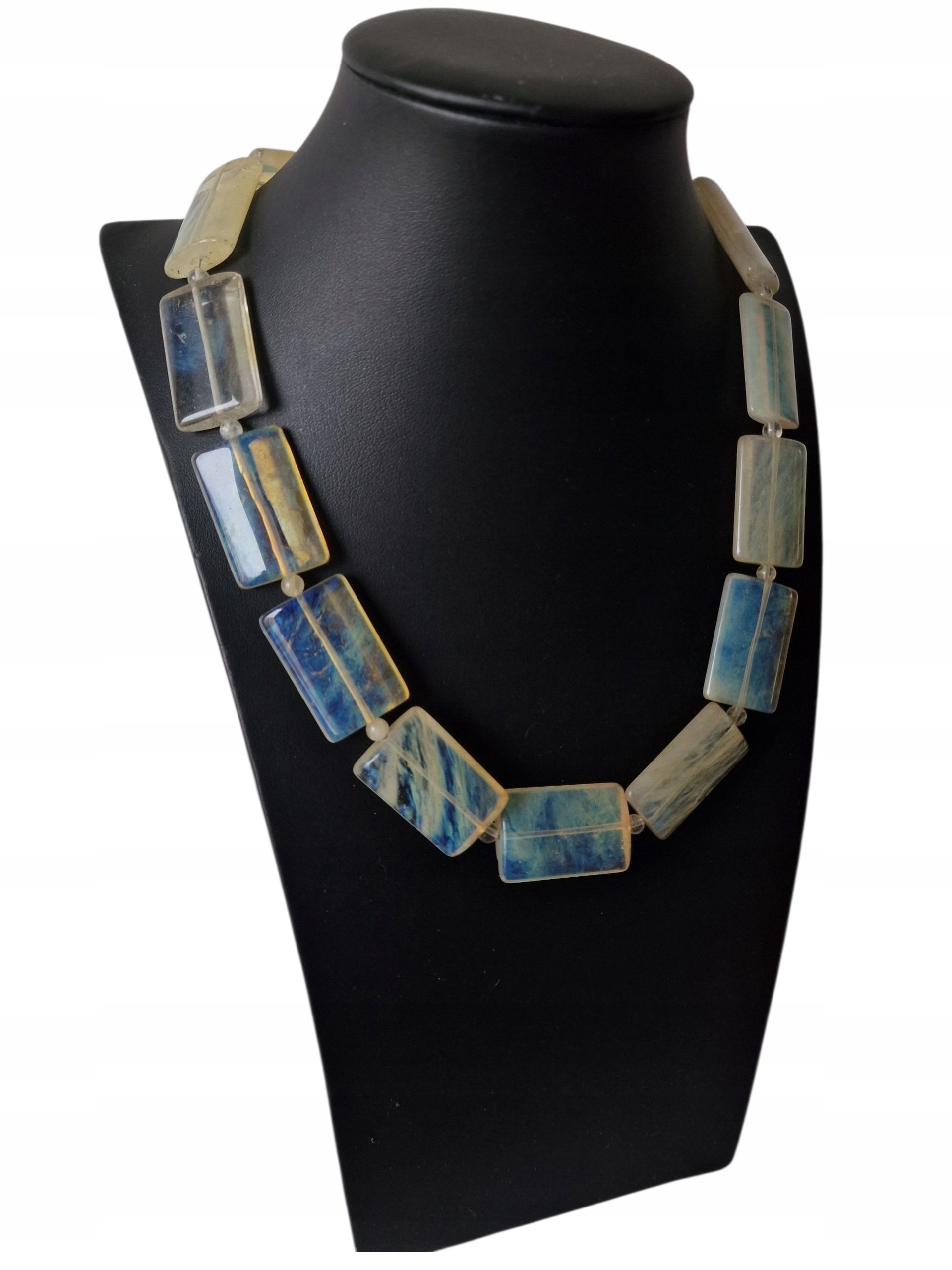 Vintage Opálový Ohnivý Náhrdelník Elixír Mládí Kameny Lásky Dobrá Aura