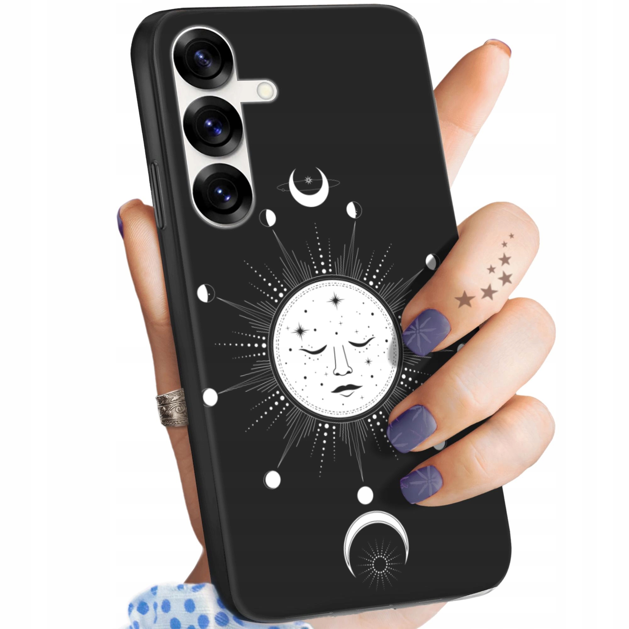 Etui Matowe Do Samsung Galaxy S25 Mistyczne Tarot Mistyka Astrologia