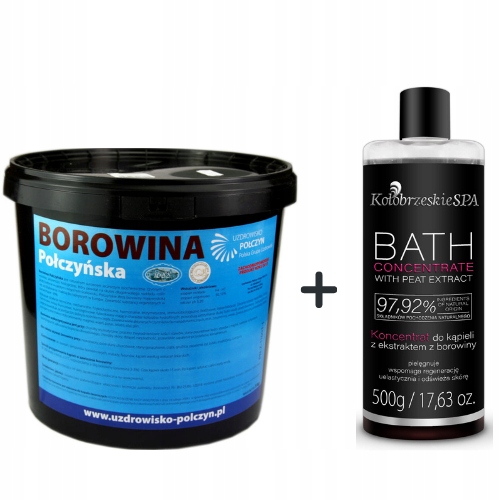 

Połczyn borowina wiaderko 5 kg Koncentrat 500 ml