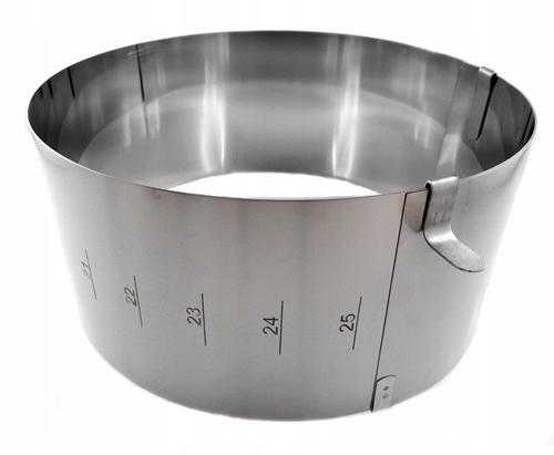 RANT OPASKA DO TORTU REGULOWANA TORTOWNICA FORMA PODZIAŁKA 18-30 H12cm Kod producenta RANT OPASKA DO TORTU REGULOWANA FORMA