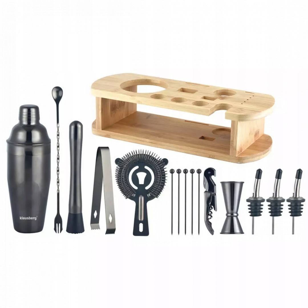 ZESTAW BARMAŃSKI 16 ELEMENTÓW KLAUSBERG KB-7584 Liczba elementów 16