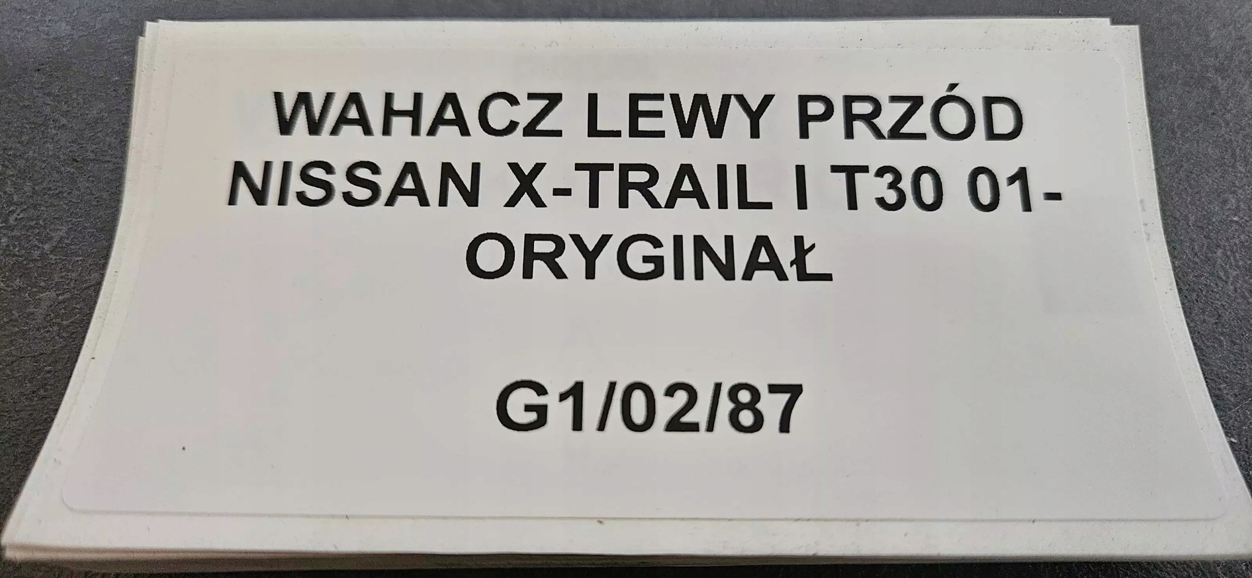 arm left front NISSAN X-TRAIL and T30 2001- ORYG