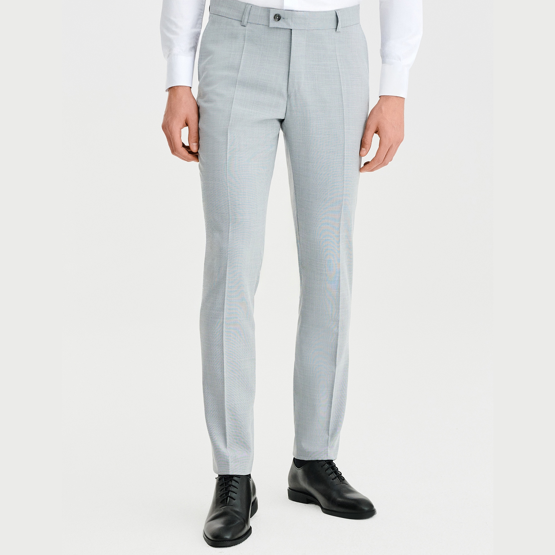 Šedé slim kalhoty Pako Lorente vel 84/176