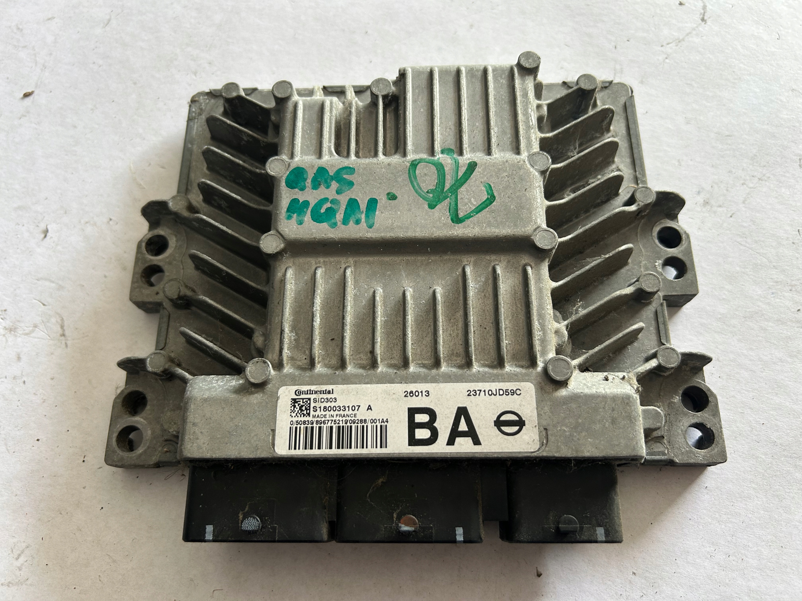 NISSAN QASHQAI e J10 1,5 DCI computer Centralina S180033107A