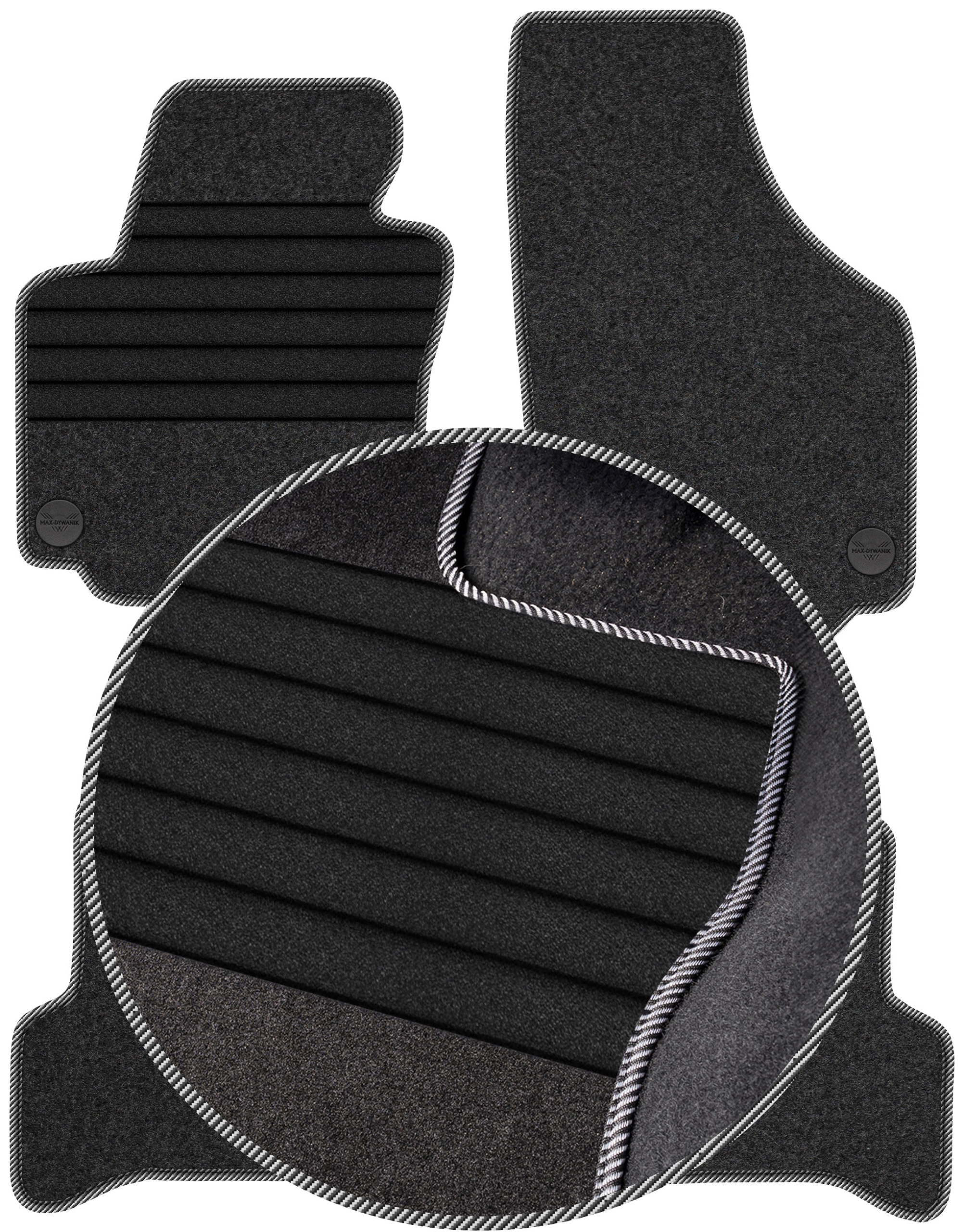 Seat Toledo III 2004-2008 Velurové stěrače do auta