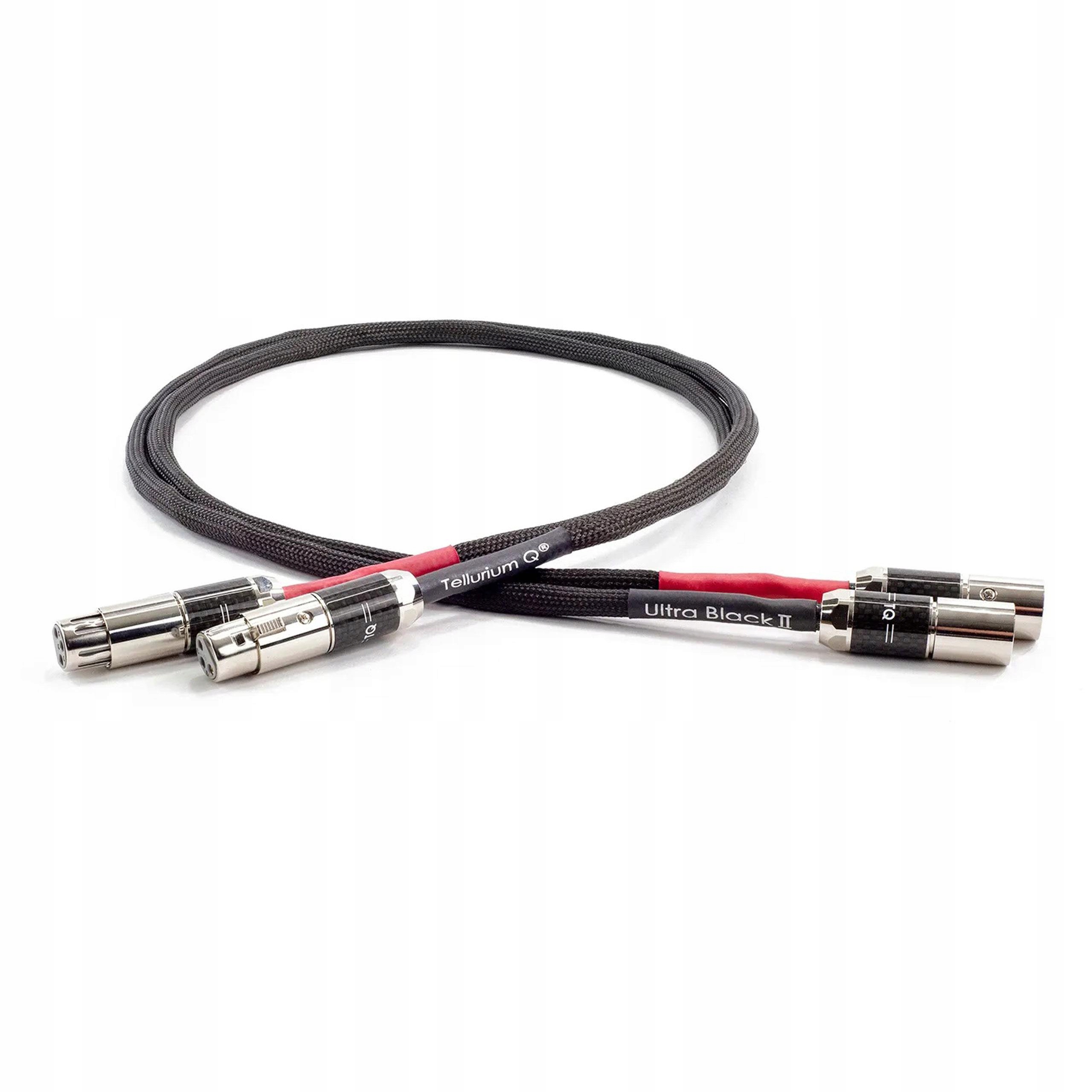 Tellurium Q Ultra Black II Xlr Kable Interkonekt Xlr Para Stereo 1m