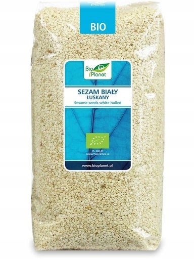 2x Bio Planet Sezam bílý loupaný Bio 1 kg