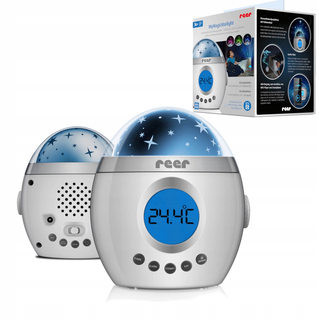 Lampka nocna projektor LED My Magic StarLight REER Bohater Inny