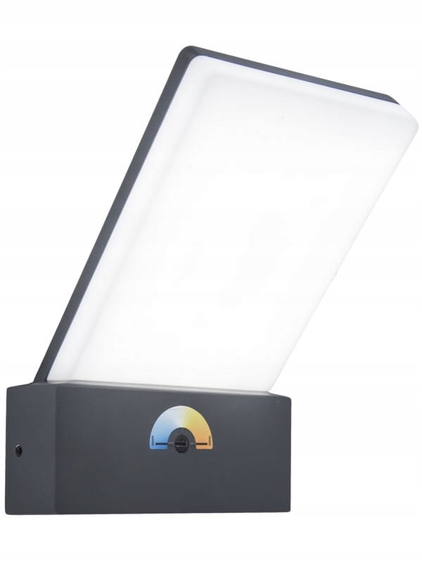 Vonkajšia fasádna lampa Pano Led 16W IP54 antracit Lutec