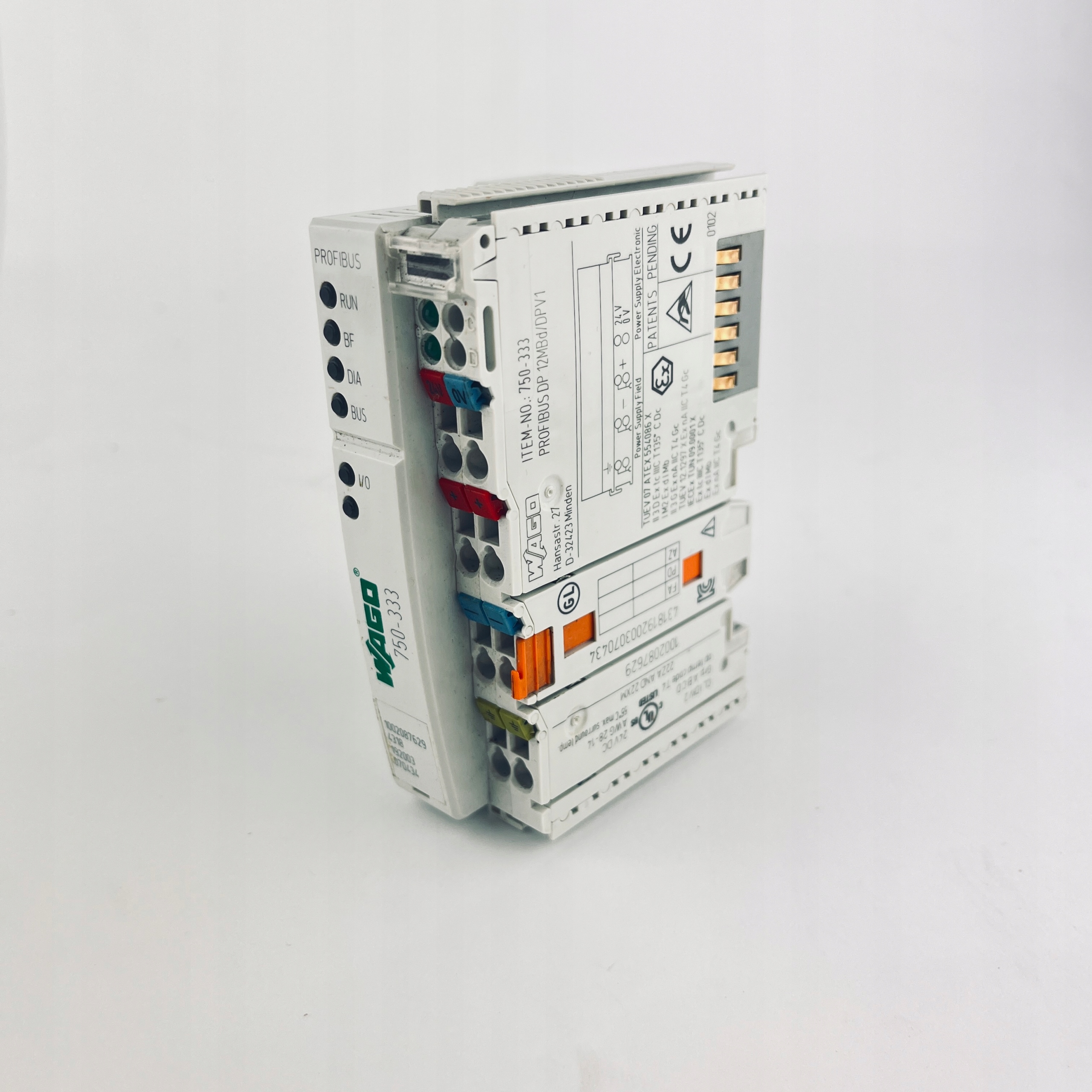 Interfejs sieciowy WAGO 750-333 ROFIBUS DP 12MBD/DPV1