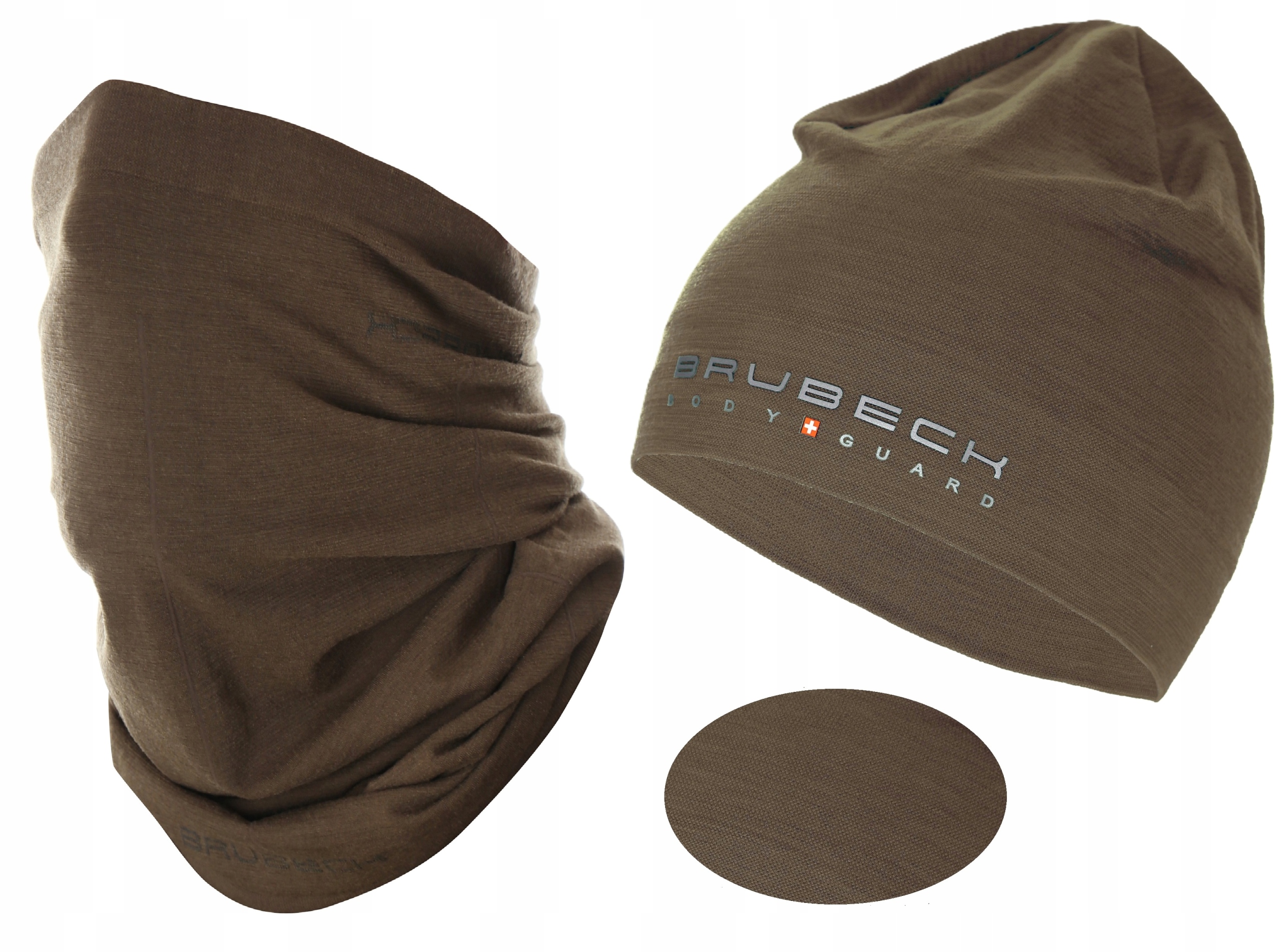 Brubeck Komin KM1036U Czapka Wełniana HM1018U Do Biegania Zestaw W Góry