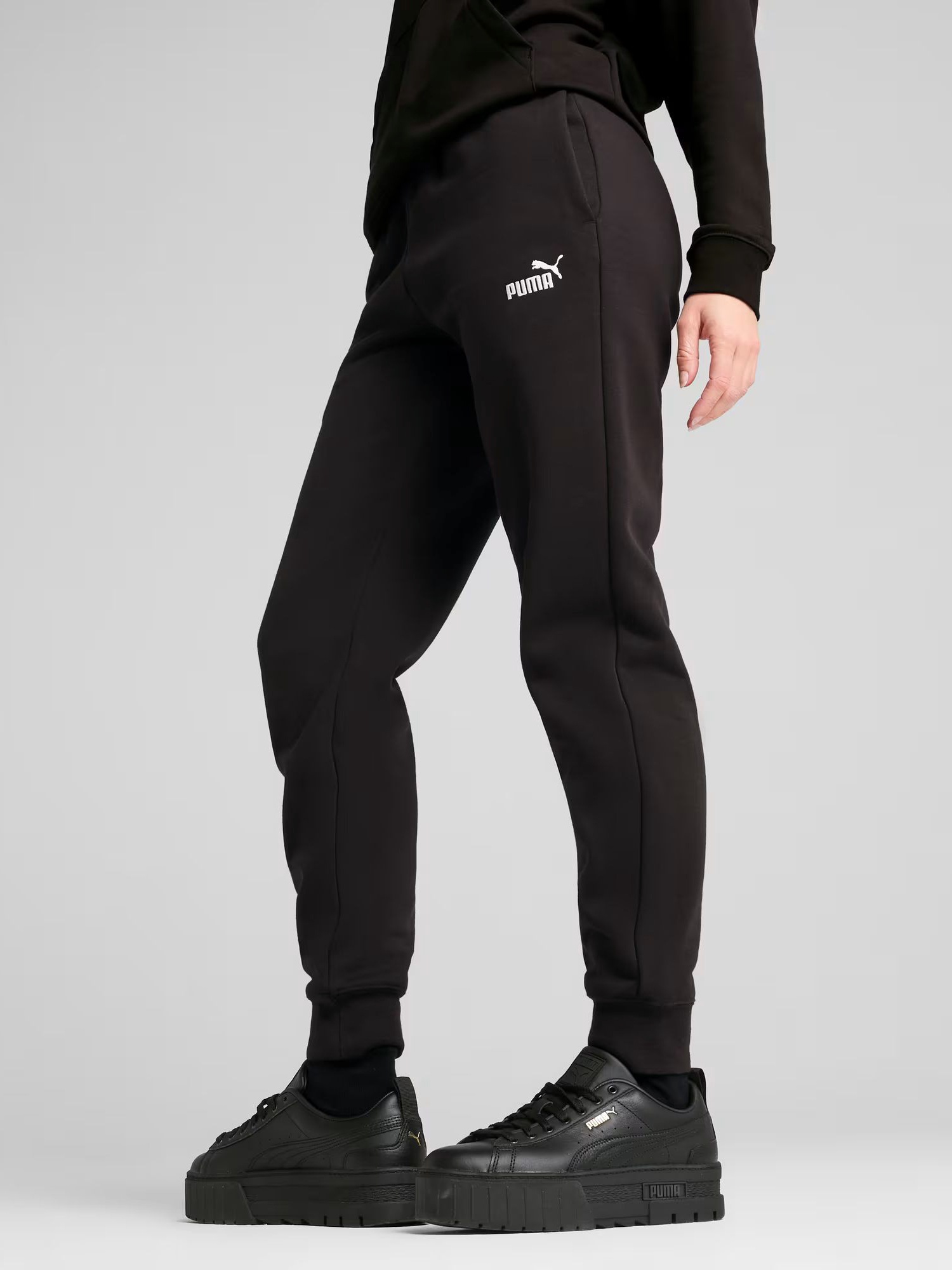 Dámské teplákové kalhoty Puma Ess Černé Bavlněné Zateplené 682448 01 r.XL