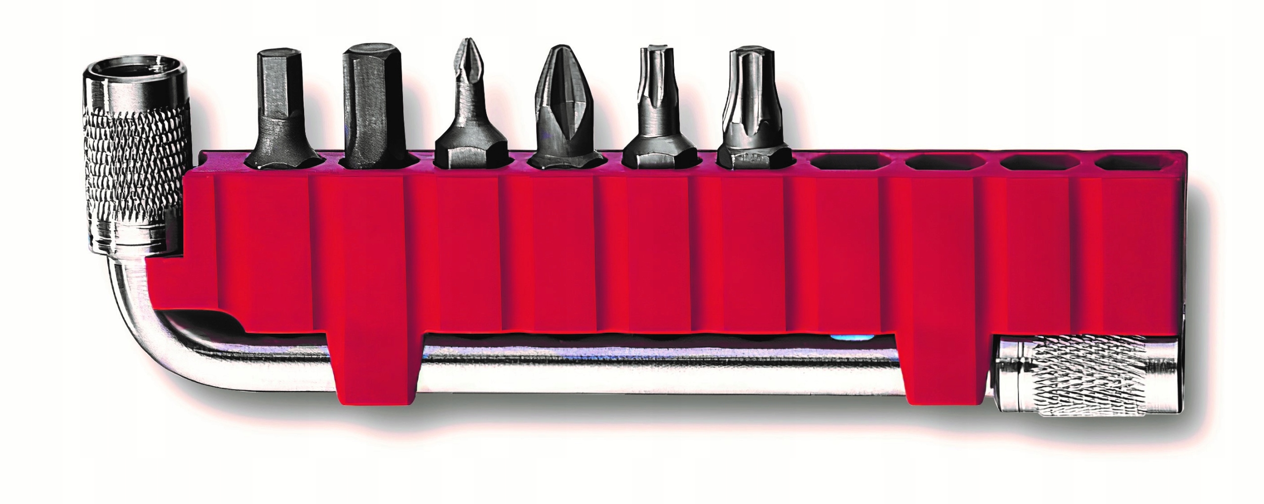 Victorinox 3.0303, zestaw do Swiss Tool: pojemnik, klucz fajkowy, bity