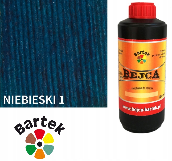 

Bejca Do Drewna Rustykalna Bartek 0,2L Niebieski