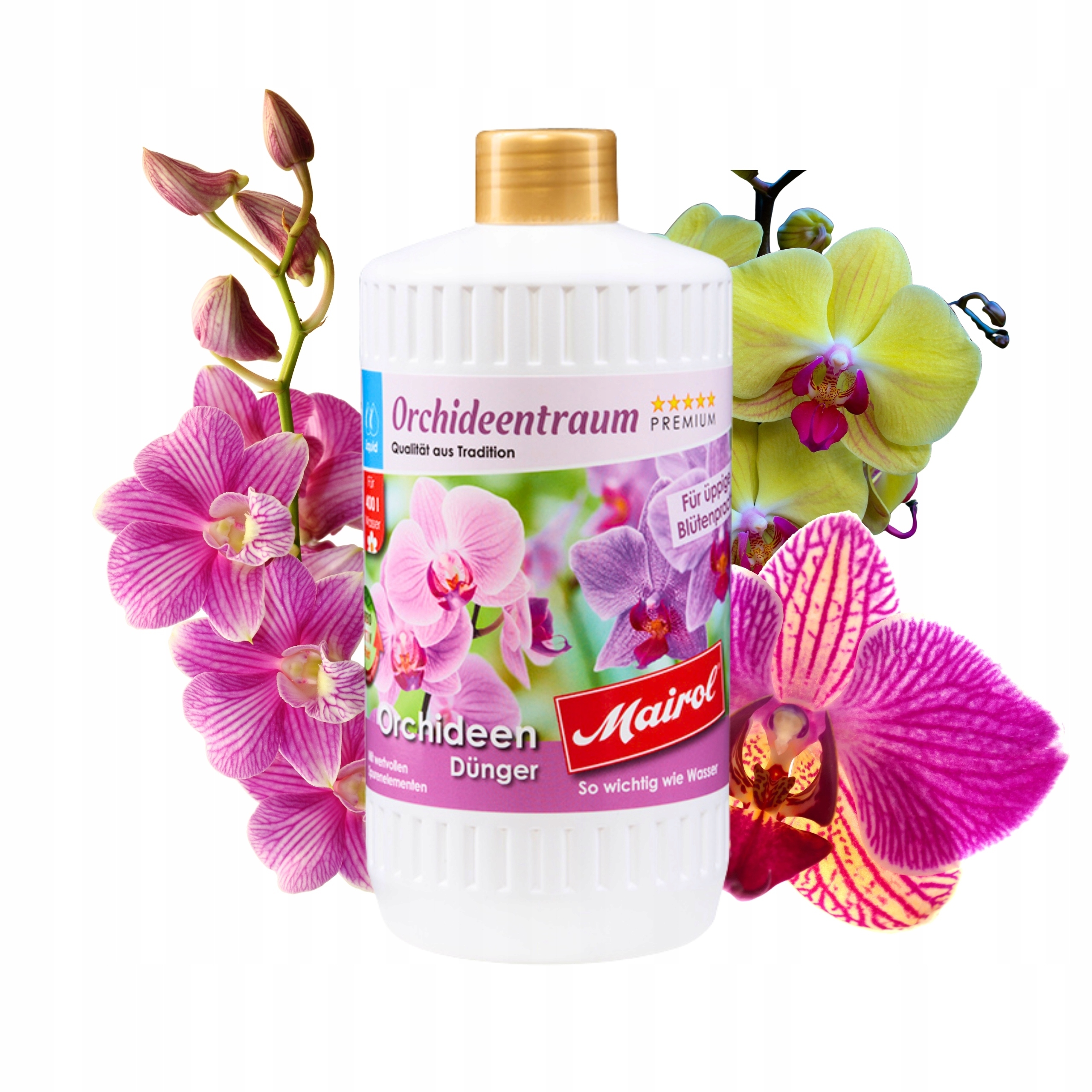 Orchideentraum 1L Mairol prémiové hnojivo pro orchideje