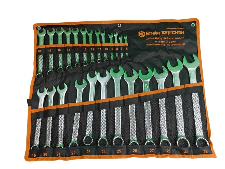 Sada Očkoplochých Kľúčov 6-32 mm Puzdro 25ks SchafferTech HEI1016M25