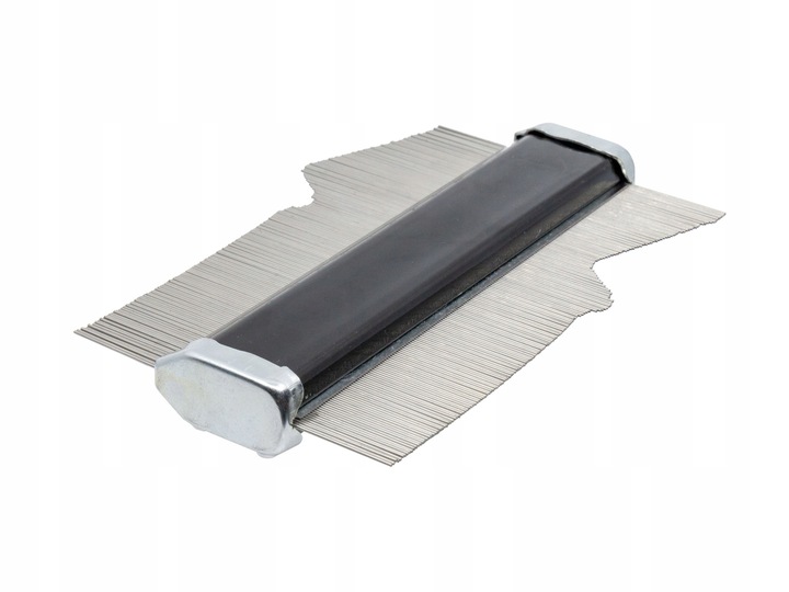 Kopírka obrysů Shinwa 150 mm – vzorník tvarů z ocel Vyrobený V Japonsku