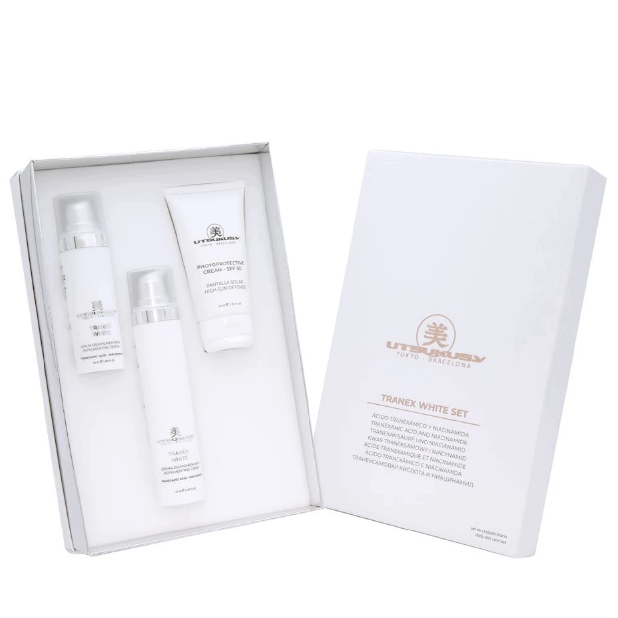 Tranex White Set- do skóry z przebarwieniami ()