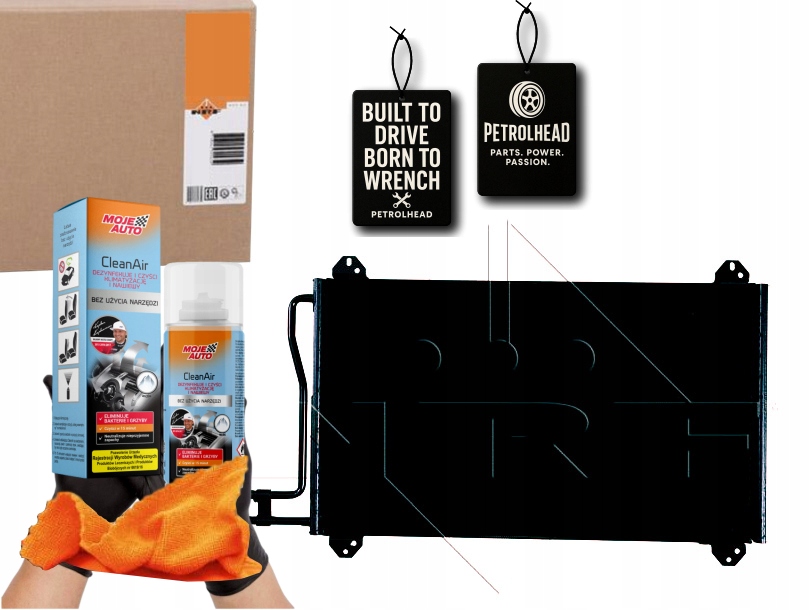 Kondenzátor Klimatizace Mercedes Sprinter 95- Nrf #Petrolhead Pro+ Kit9