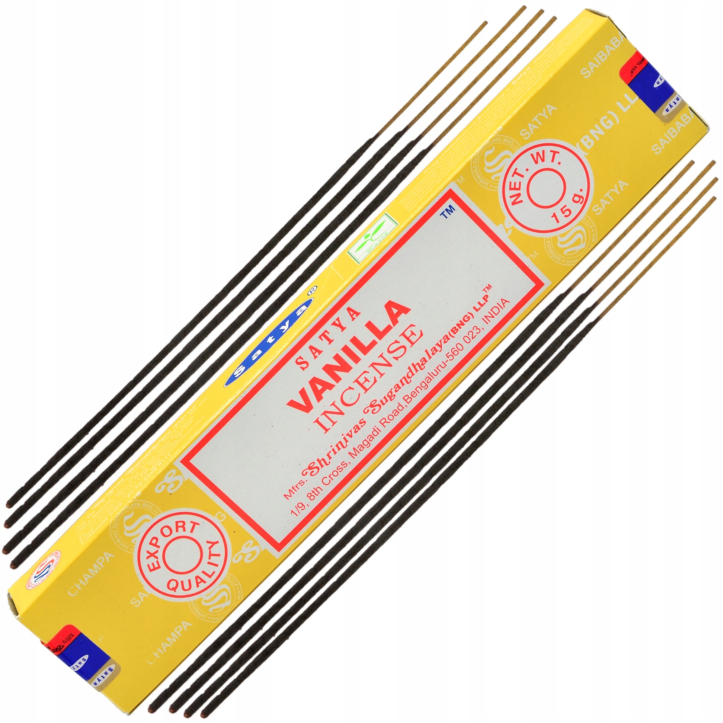 

Kadzidła Satya Wanilia Waniliowe 15g