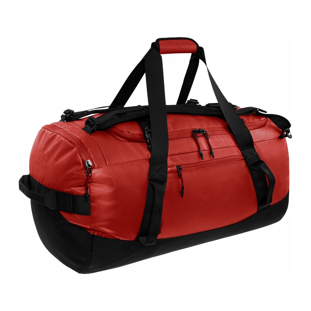 Turistická cestovní taška Highlander Outdoor Hauler Duffel 90 l červená