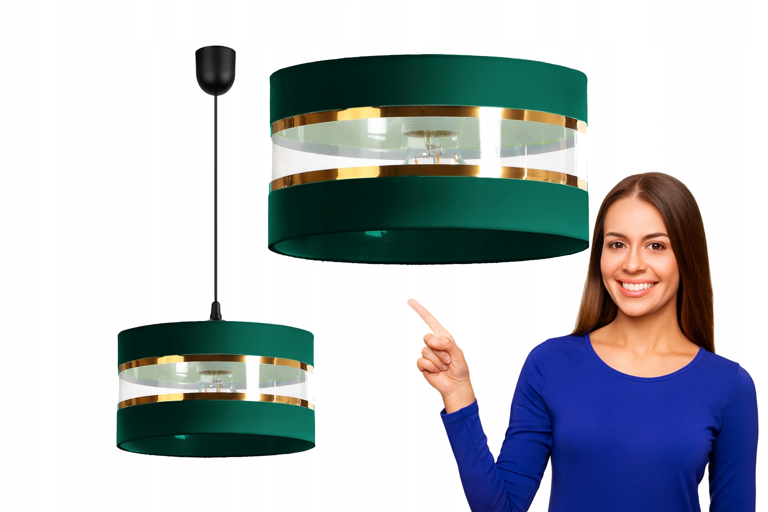 NOWOCZESNA LAMPA Z ABAŻUREM WISZĄCA SUFITOWA KOLORY EDISON LED E27