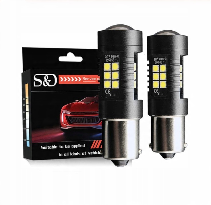 

Żarówka P21W Led BA15S 1156 3030 Smd 1200LM Kpl 2