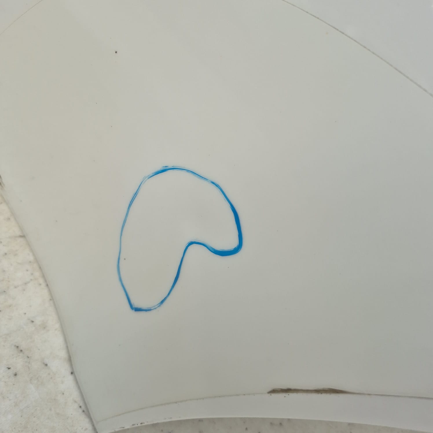 TESLA MODEL Y 20-> door rear part rear. left