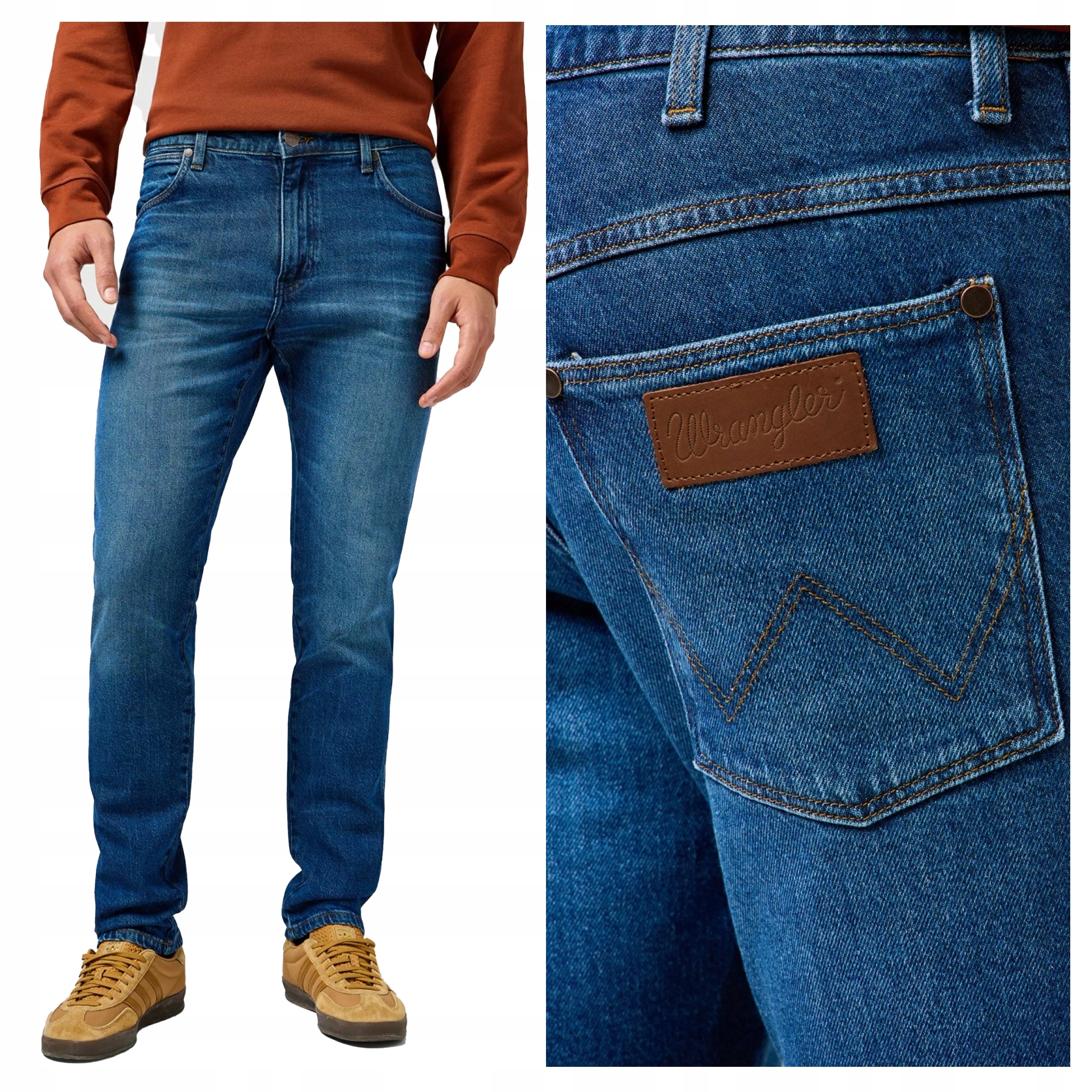 Wrangler River W30 L32 Pánské džínové kalhoty džíny Proste