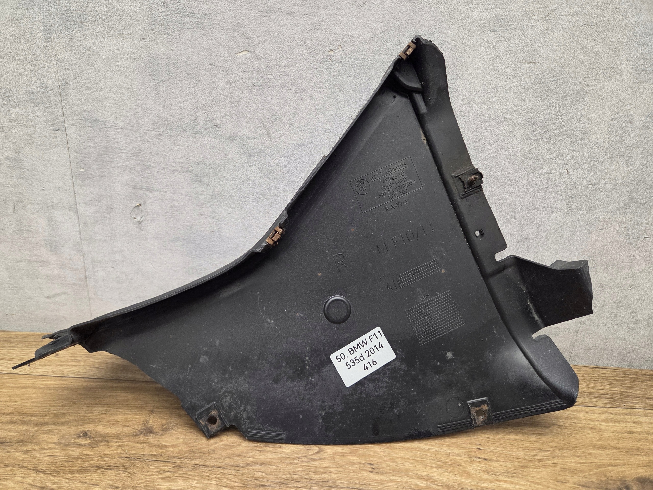 BMW F10 F11 triangle holder NADKOLA right front front m-packet 8045196