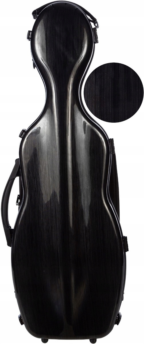 Pouzdro na housle 4/4 Steel Effect M-case Černé