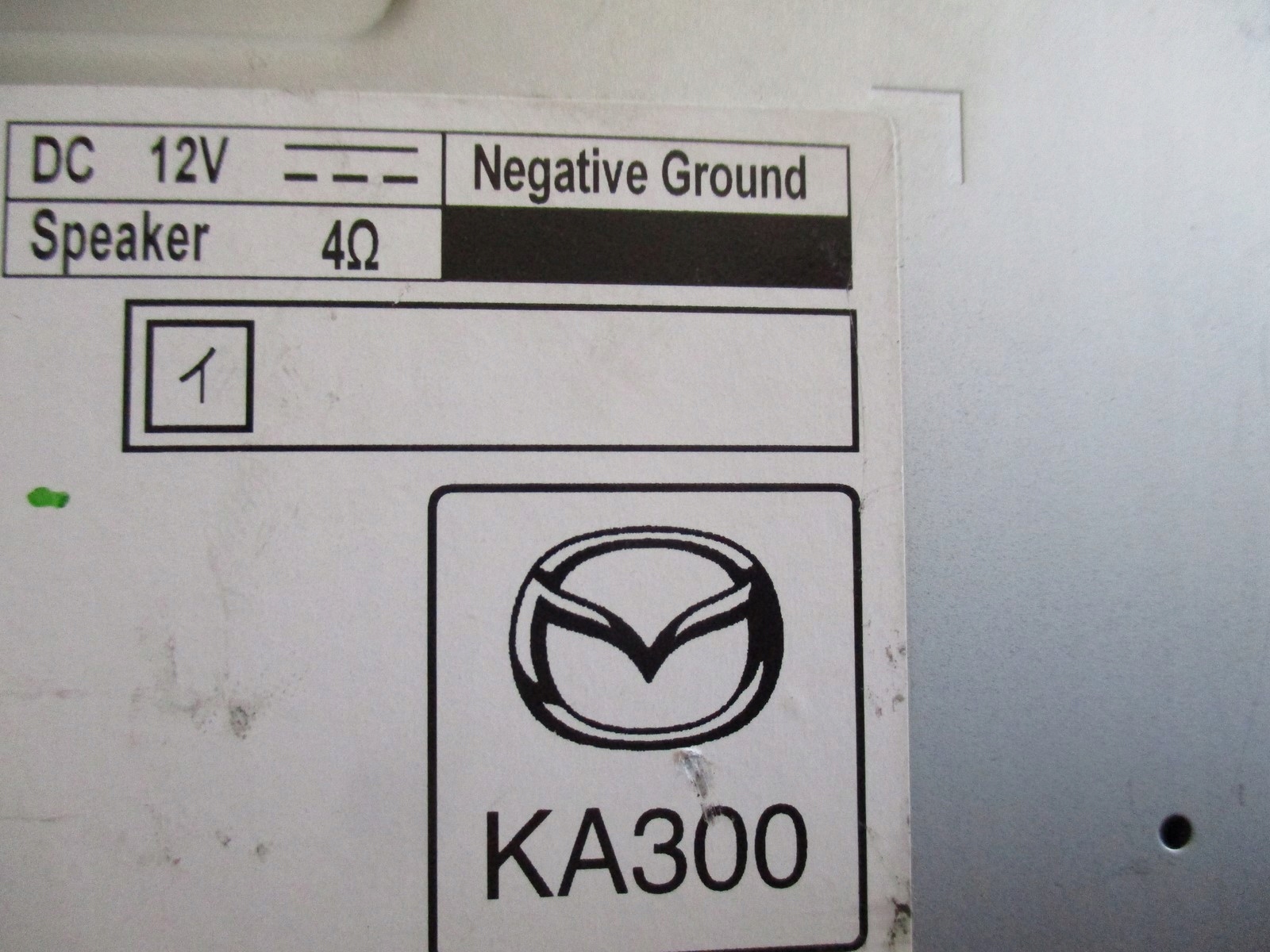 Moduł Tuner wzmacniacz radia Mazda CX-5 KA1H66DRX Rodzaj sterownik