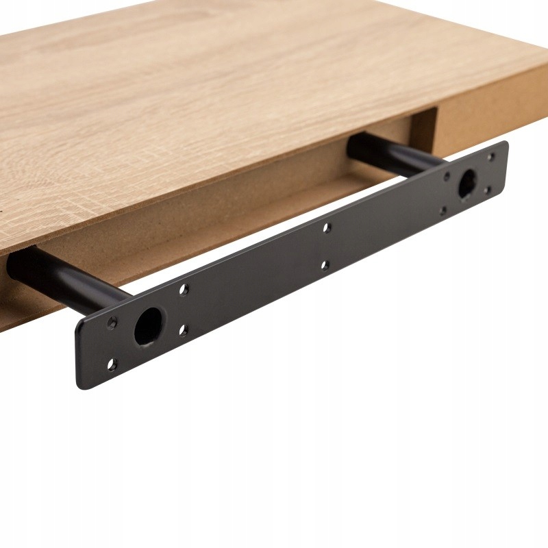 Półka ścienna samowisząca - FS 60x23 Dąb sonoma Wysokość mebla 4 cm
