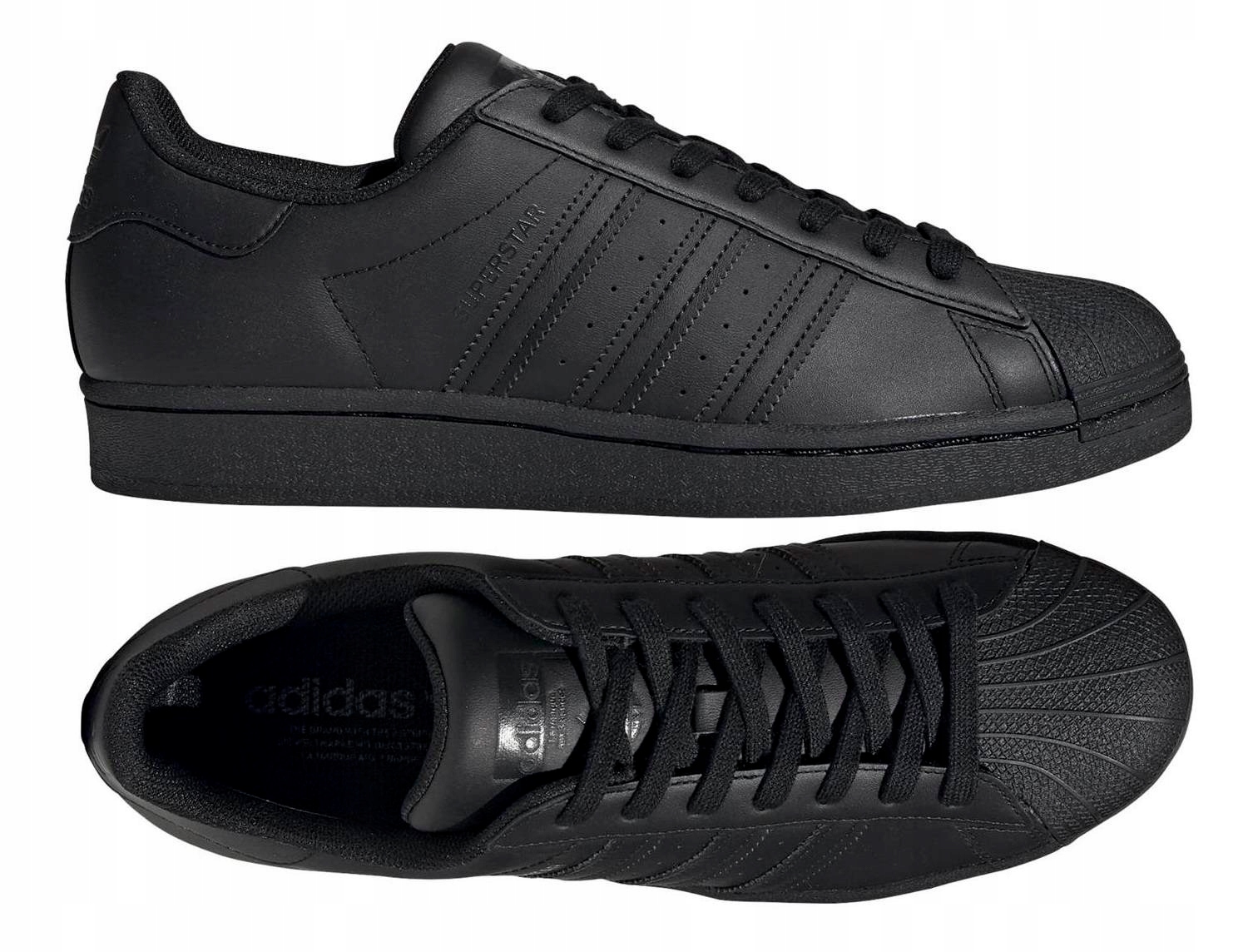 Pánské Sportovní Boty Adidas Superstar Tenisky Originals černé vel. 42 2/3