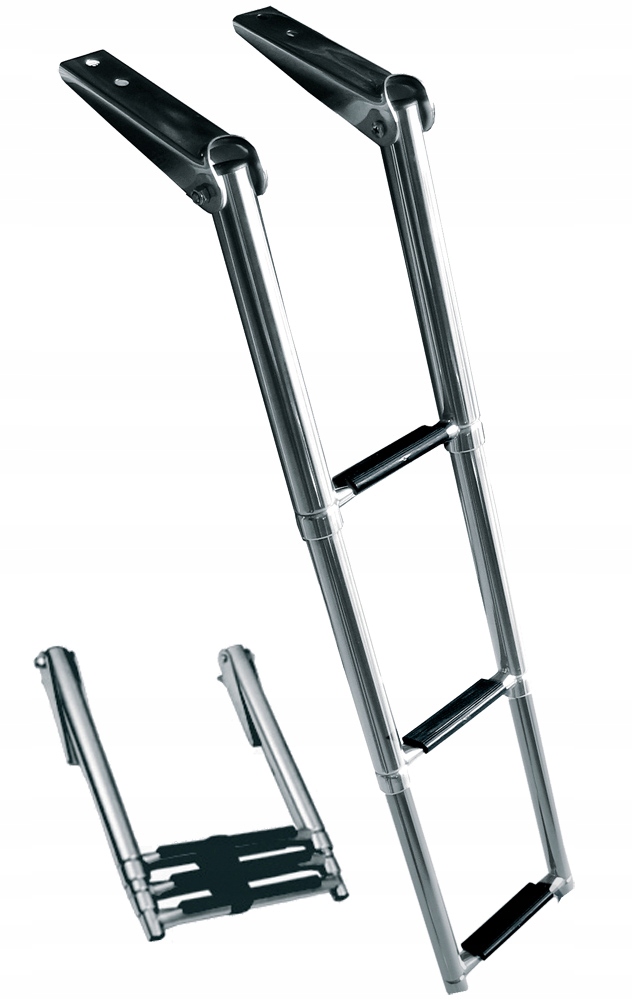 Drabinka 3-STOPNIE 220 MM, Teleskopowa, 370-770 MM