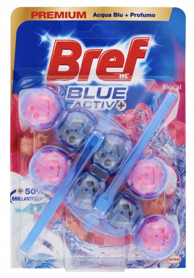 

Bref Blue Activ Profumo Zawieszka do Wc Wydajne 2x