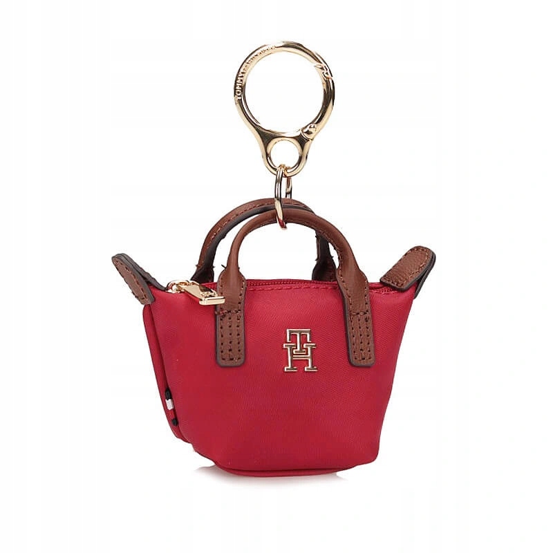 Přívěsek Na Klíče Tommy Hilfiger AW0AW18564 Xlg Th Charms Popette Nano červený
