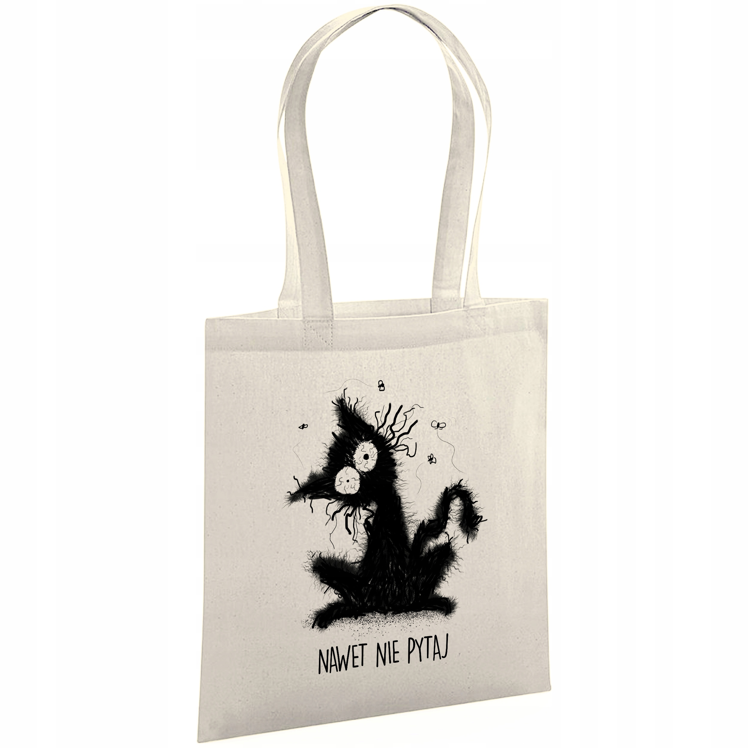 

Kot Nawet nie pytaj Torba na zakupy Bawełna Eko