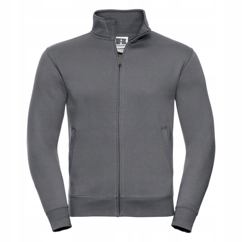 Pánská mikina Authentic Sweat Jacket Russell Convoy Grey M