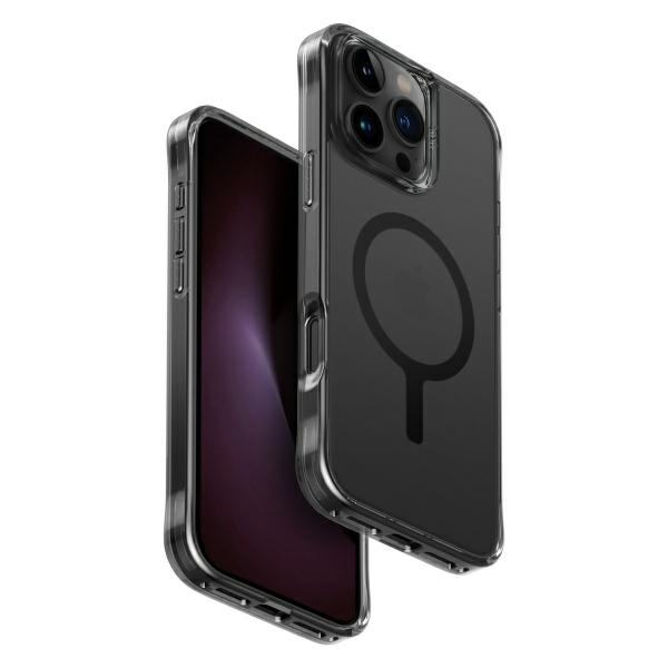 Nabíjecí pouzdro Uniq pouzdro Xtreme pro iPhone 16 Pro Max 6,9" Magclick, šedé/hladké