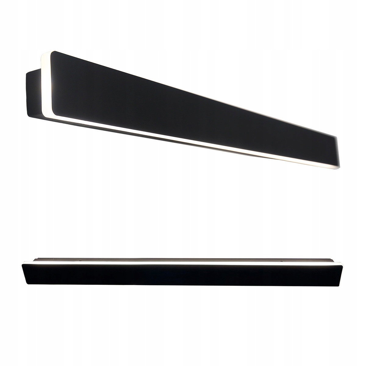 Nástěnné svítidlo Bodo Led 60 cm černé do koupelny IP54 Ctt kovové Light Prestige