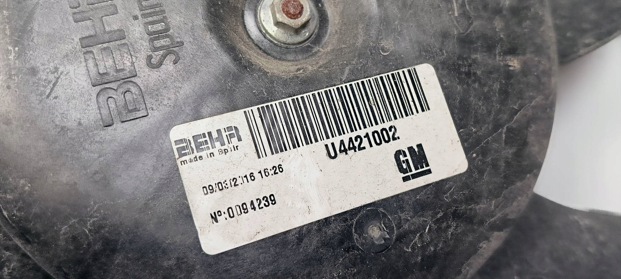 ventilátor chladiče OPEL MERIVA B II